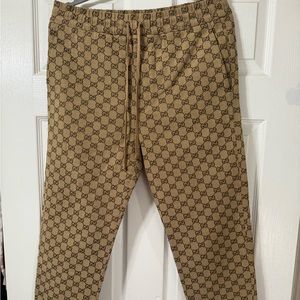 GG CANVAS TRACK BOTTOMS